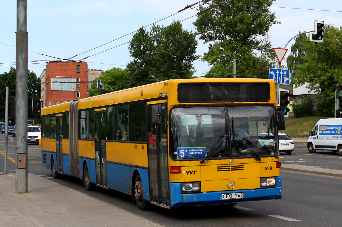 Vilnius, Mercedes-Benz O405G # 528