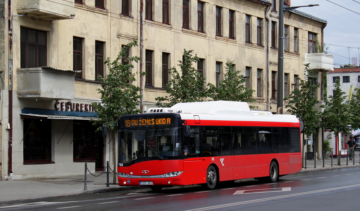 Kaunas, Solaris Urbino III 12 CNG č. 780