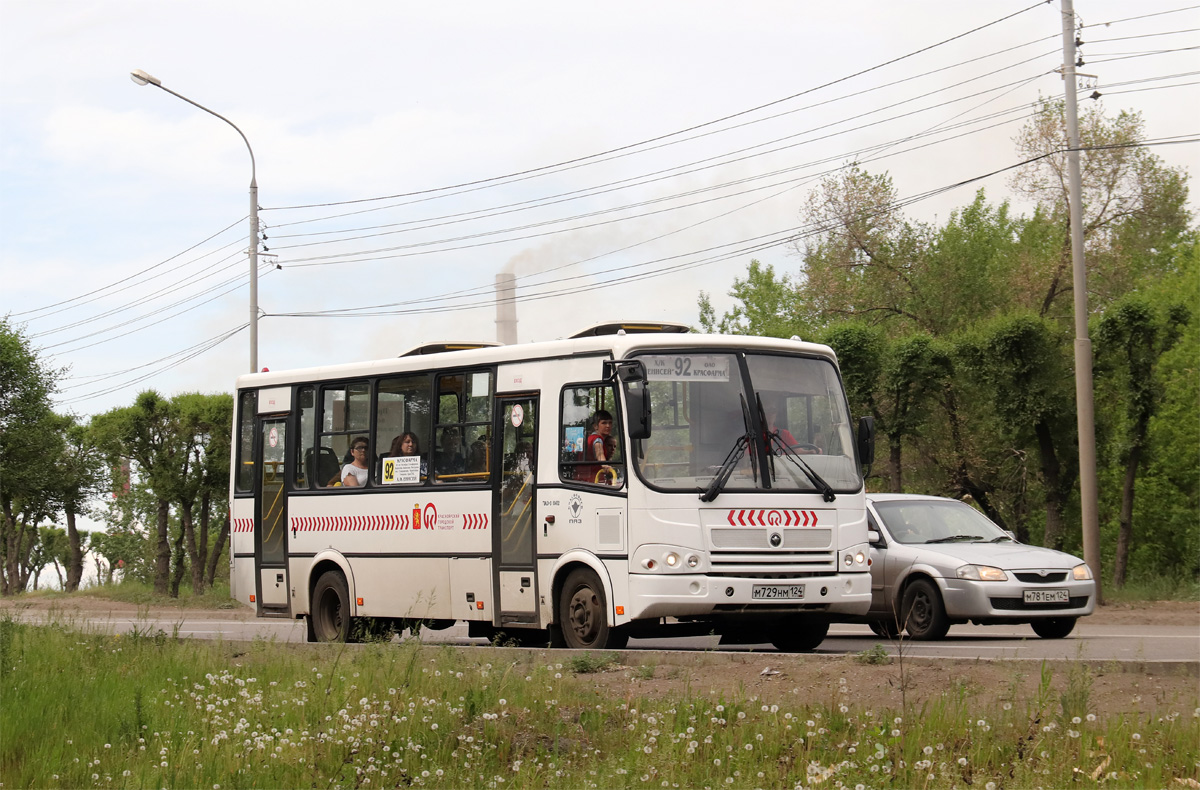 Krasnoyarsk, PAZ-320412-04 (3204CP) # М 729 НМ 124
