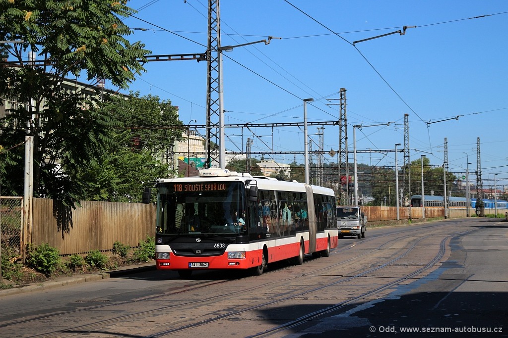 Прага, SOR NB 18 № 6803