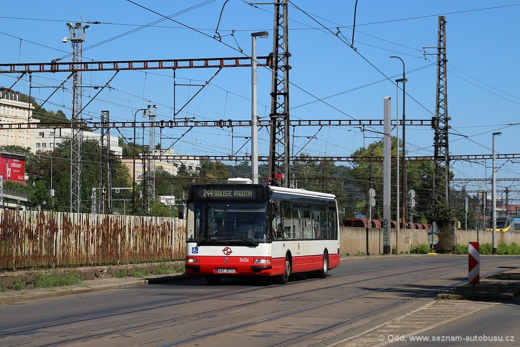 Прага, Karosa Citybus 12M.2071 (Irisbus) № 3456