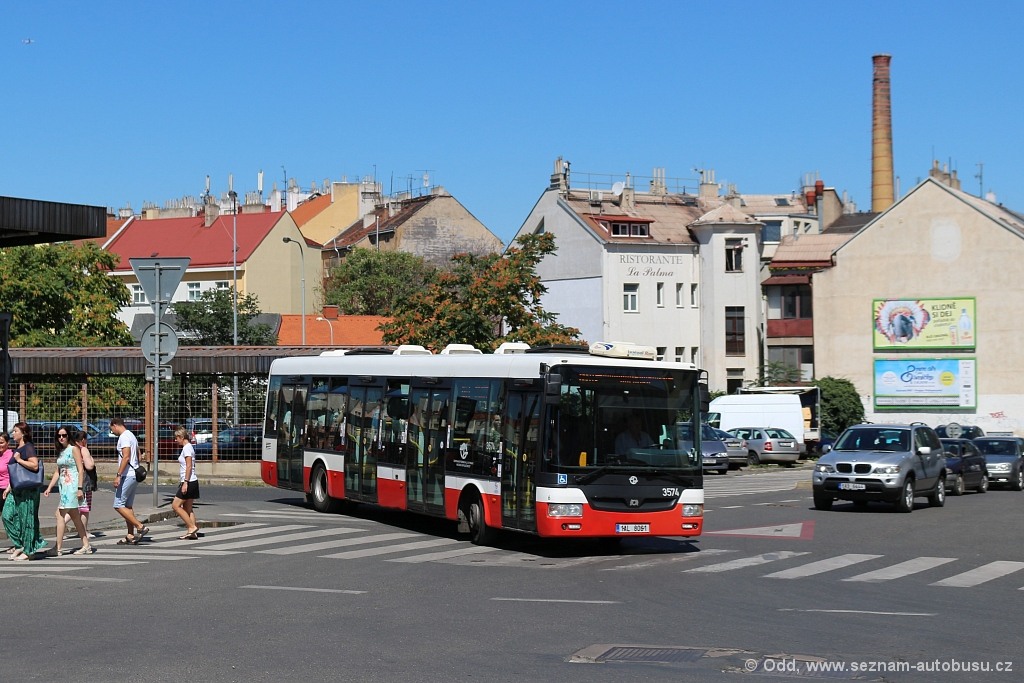 Praha, SOR NB 12 č. 3574