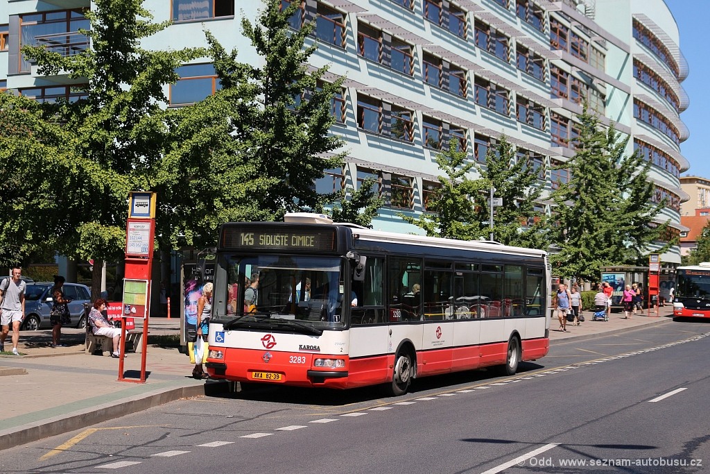 Prague, Karosa Citybus 12M.2070 (Renault) №: 3283