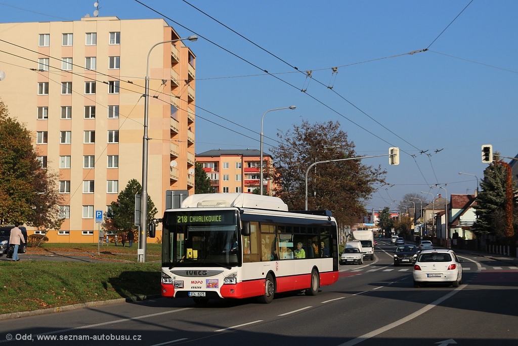 Opava, IVECO Urbanway 10.5M CNG # 164
