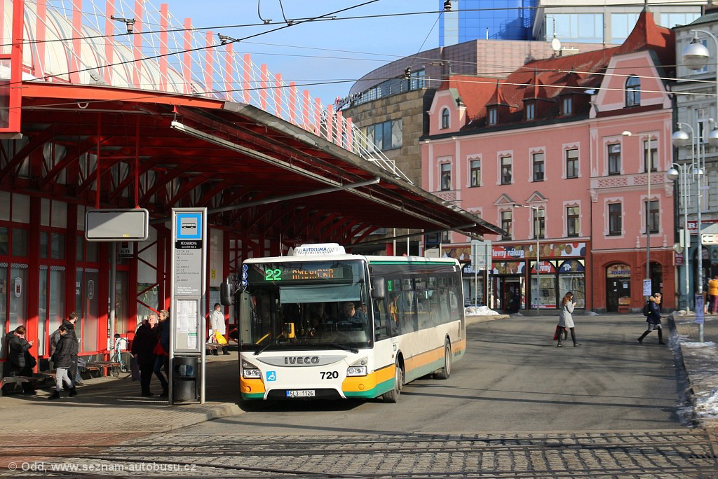 Liberec, IVECO Urbanway 12M № 720