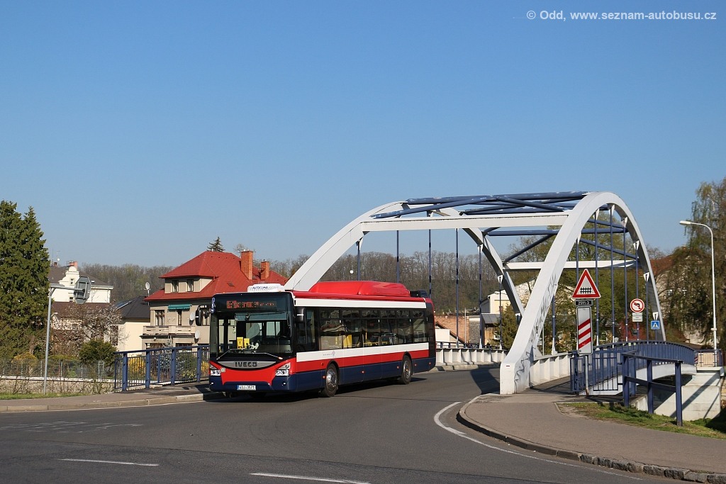 Млада-Болеслав, IVECO Urbanway 12M CNG № 4SJ 3571