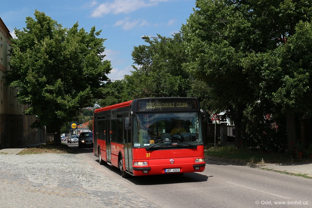 Зноймо, Karosa Citybus 12M.2070 (Renault) № 37