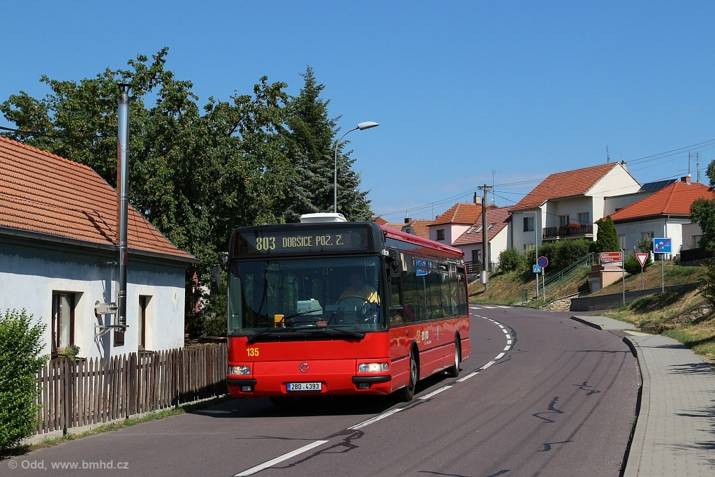 Znojmo, Karosa Citybus 12M.2070 (Renault) # 135