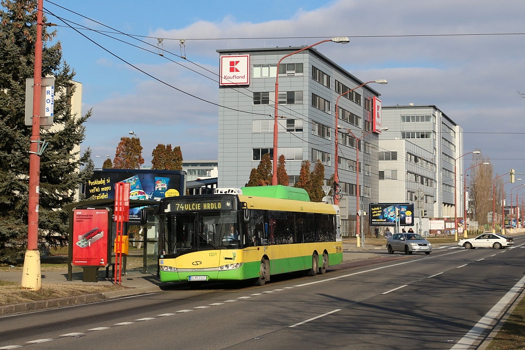Bratislava, Solaris Urbino III 15 CNG # 1212