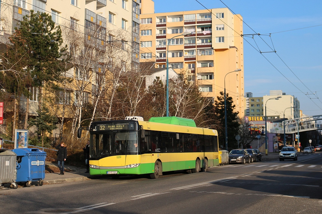 Bratislava, Solaris Urbino III 15 CNG № 1219