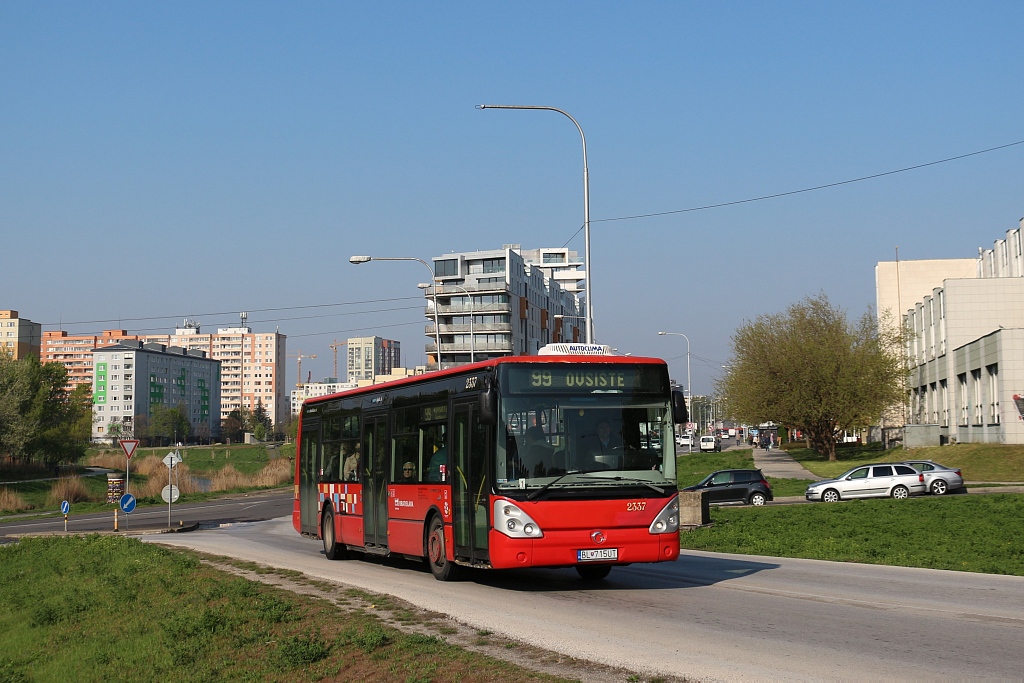Bratislava, Irisbus Citelis 12M # 2337