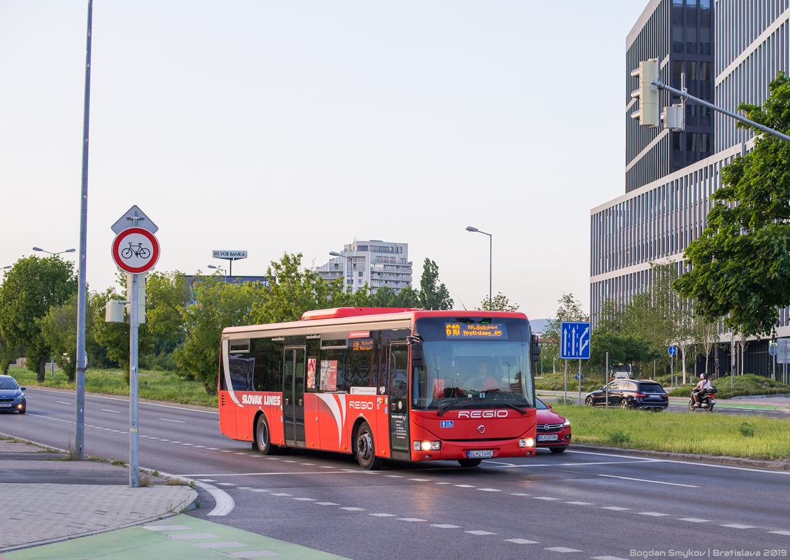 Bratislava, Irisbus Crossway LE 12M № BL-214HC