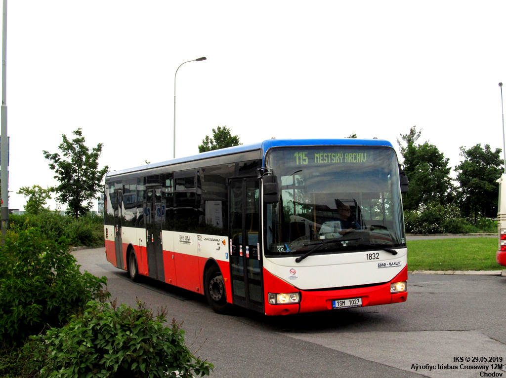 Okres Praha-východ, Irisbus Crossway LE 12M № 1832