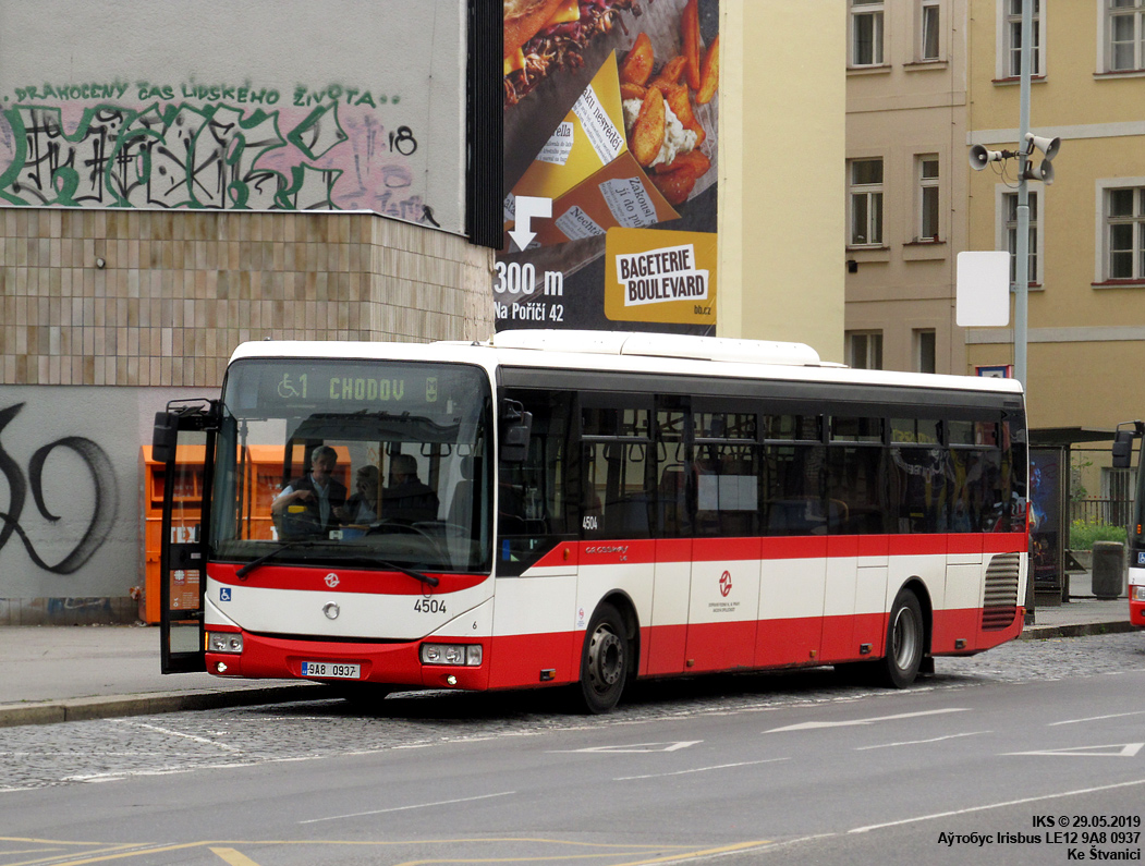 Prague, Irisbus Crossway LE 12.8M # 4504
