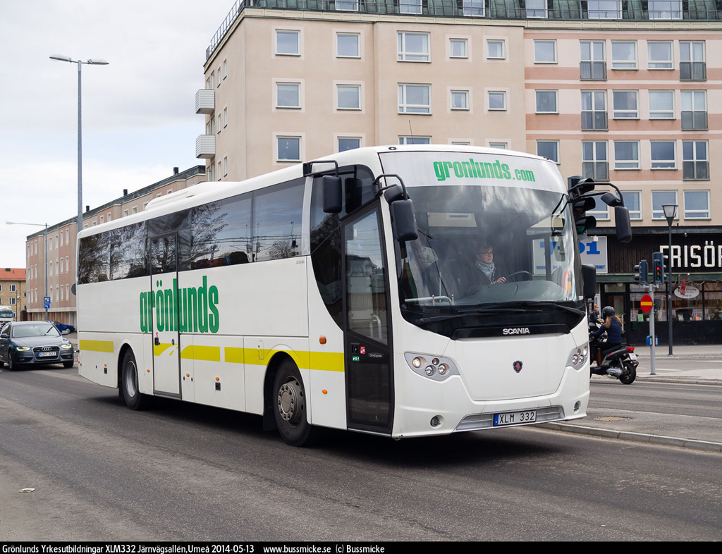 Stockholm, Scania OmniExpress 340 № XLM 332