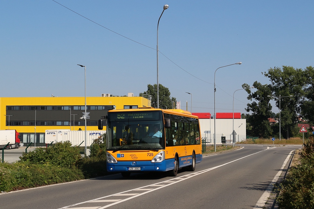 Злин, Irisbus Citelis 10.5M № 725