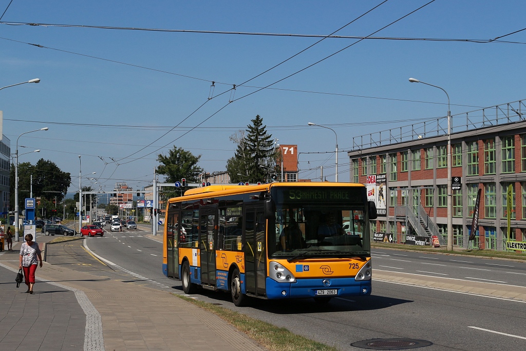 Zlín, Irisbus Citelis 10.5M # 725