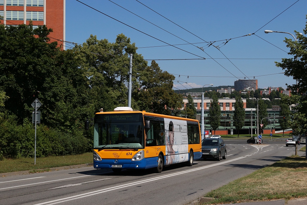 Zlín, Irisbus Citelis 12M # 674