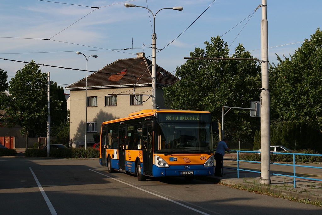 Злин, Irisbus Citelis 12M № 675