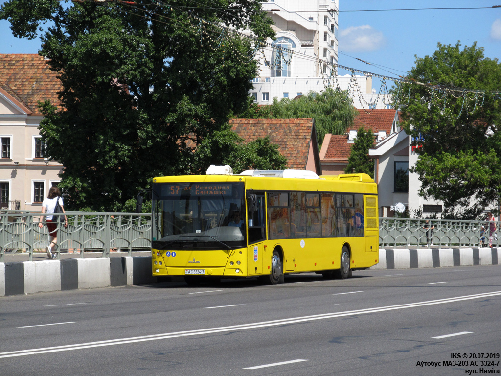 Minsk, MAZ-203.069 # 026166