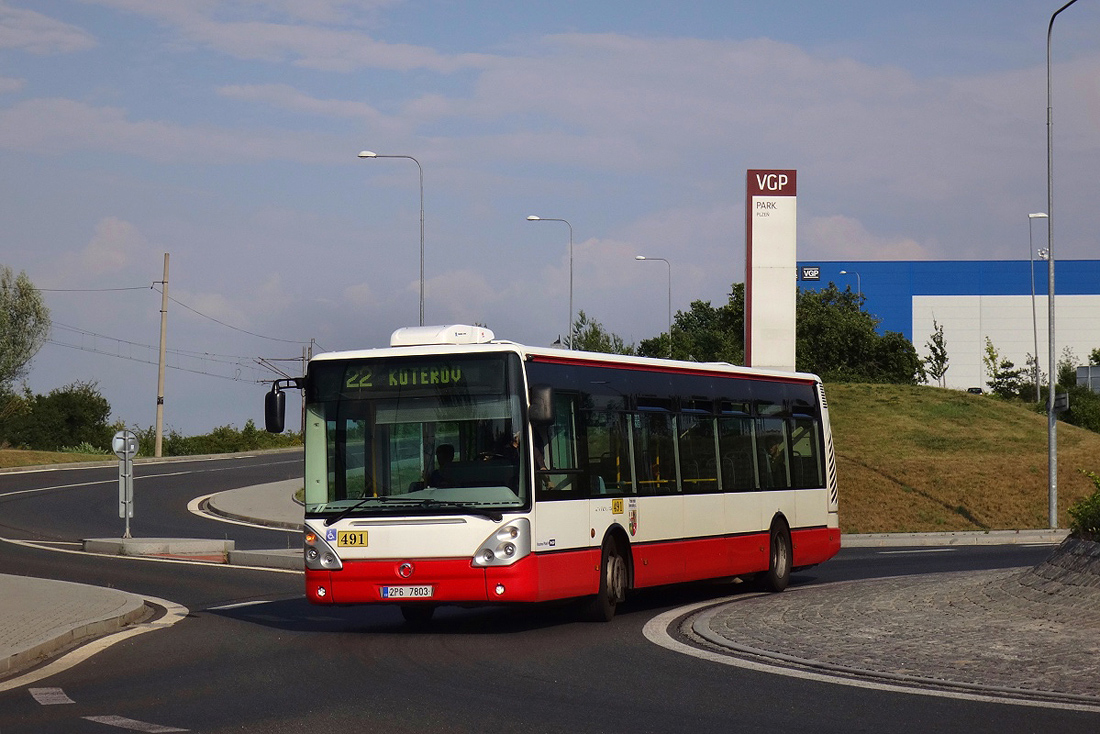 Pilsen, Irisbus Citelis 12M No. 491