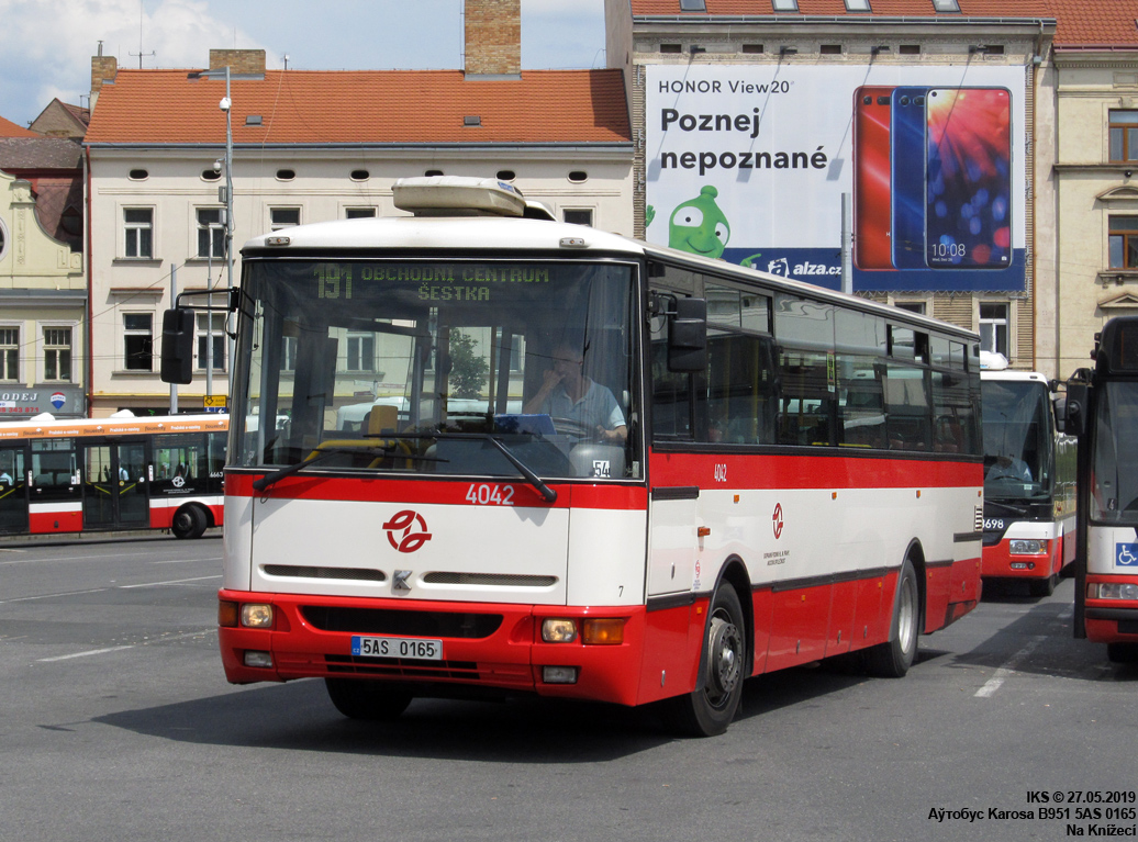 Prague, Karosa B951E.1713 č. 4042