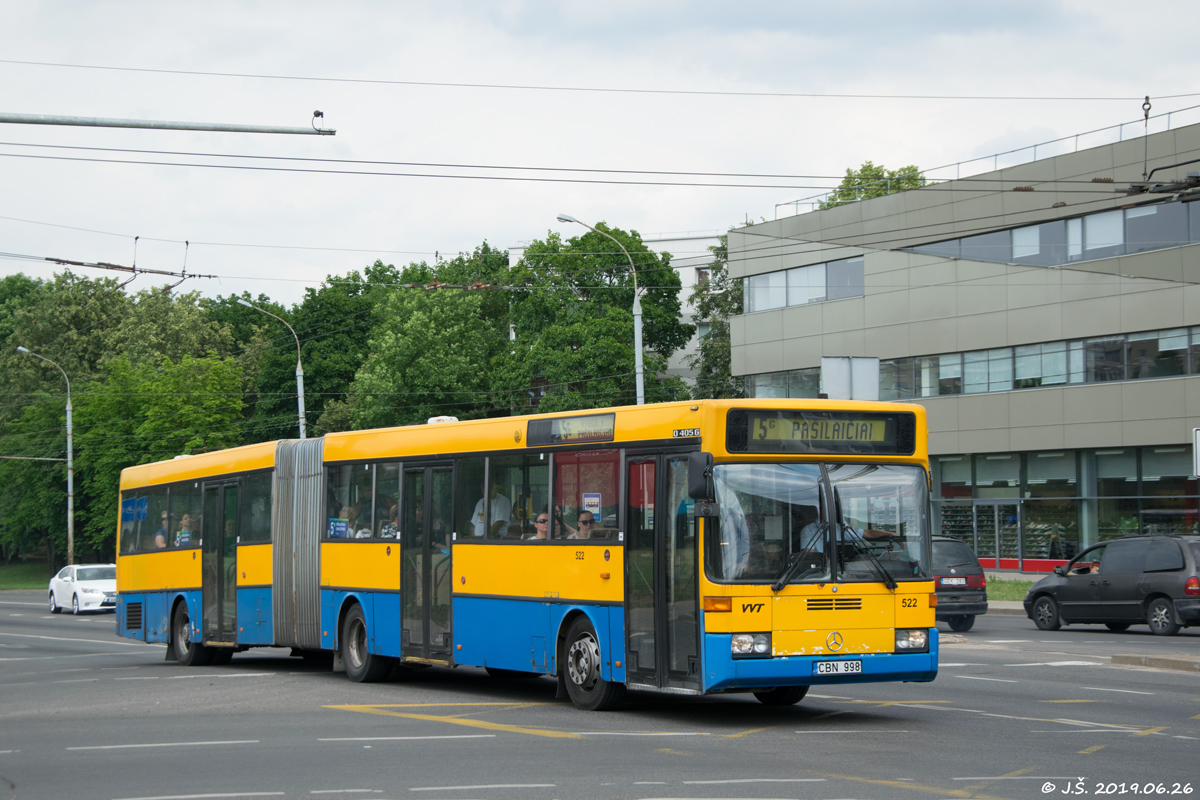 Vilnius, Mercedes-Benz O405G # 522