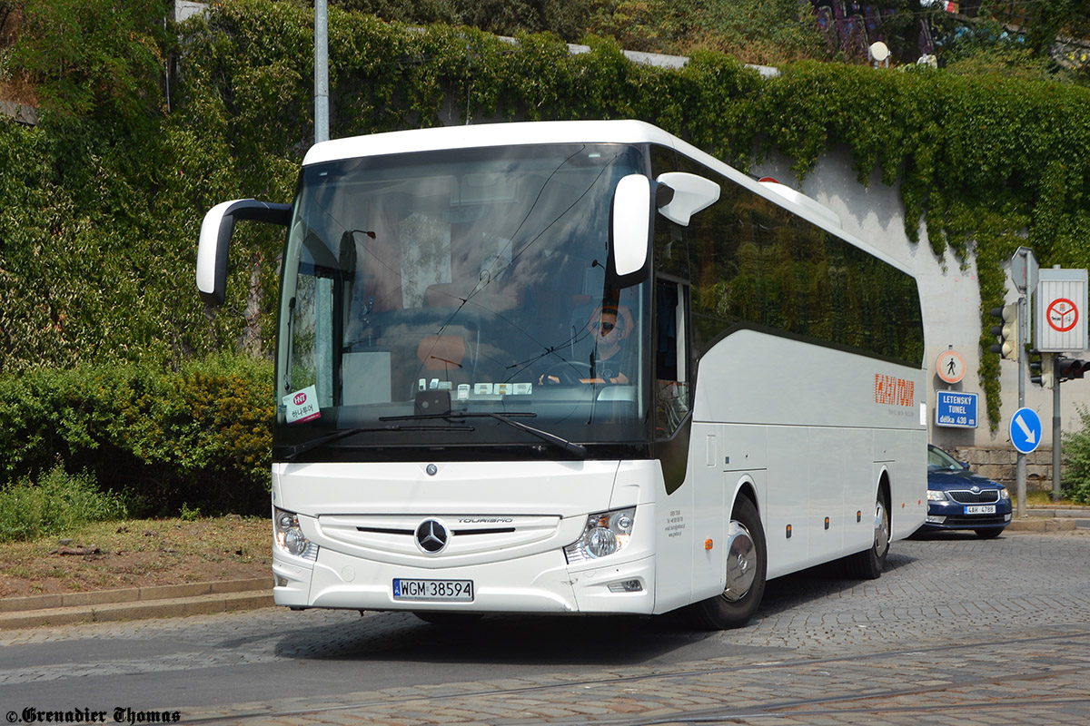 Cracow, Mercedes-Benz Tourismo 15RHD-III № WGM 38594