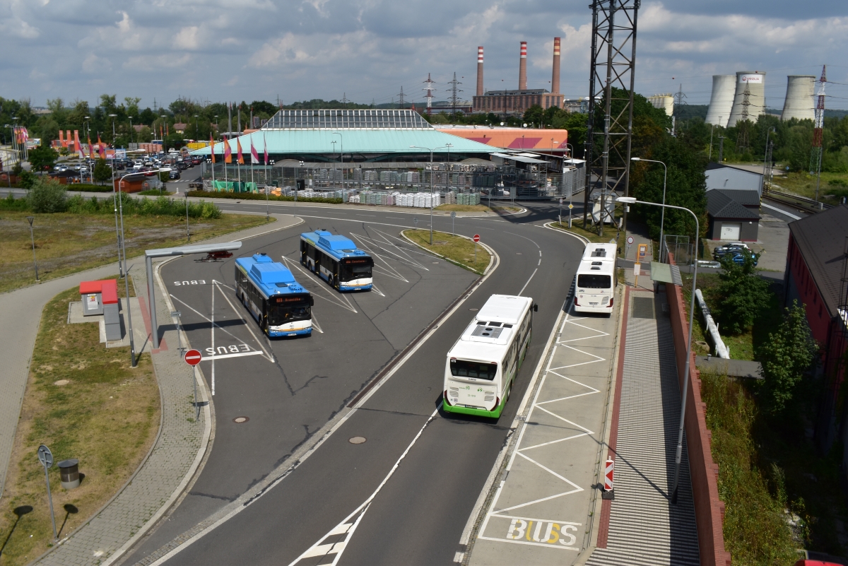 Ostrava — Bus lines and infrastructure