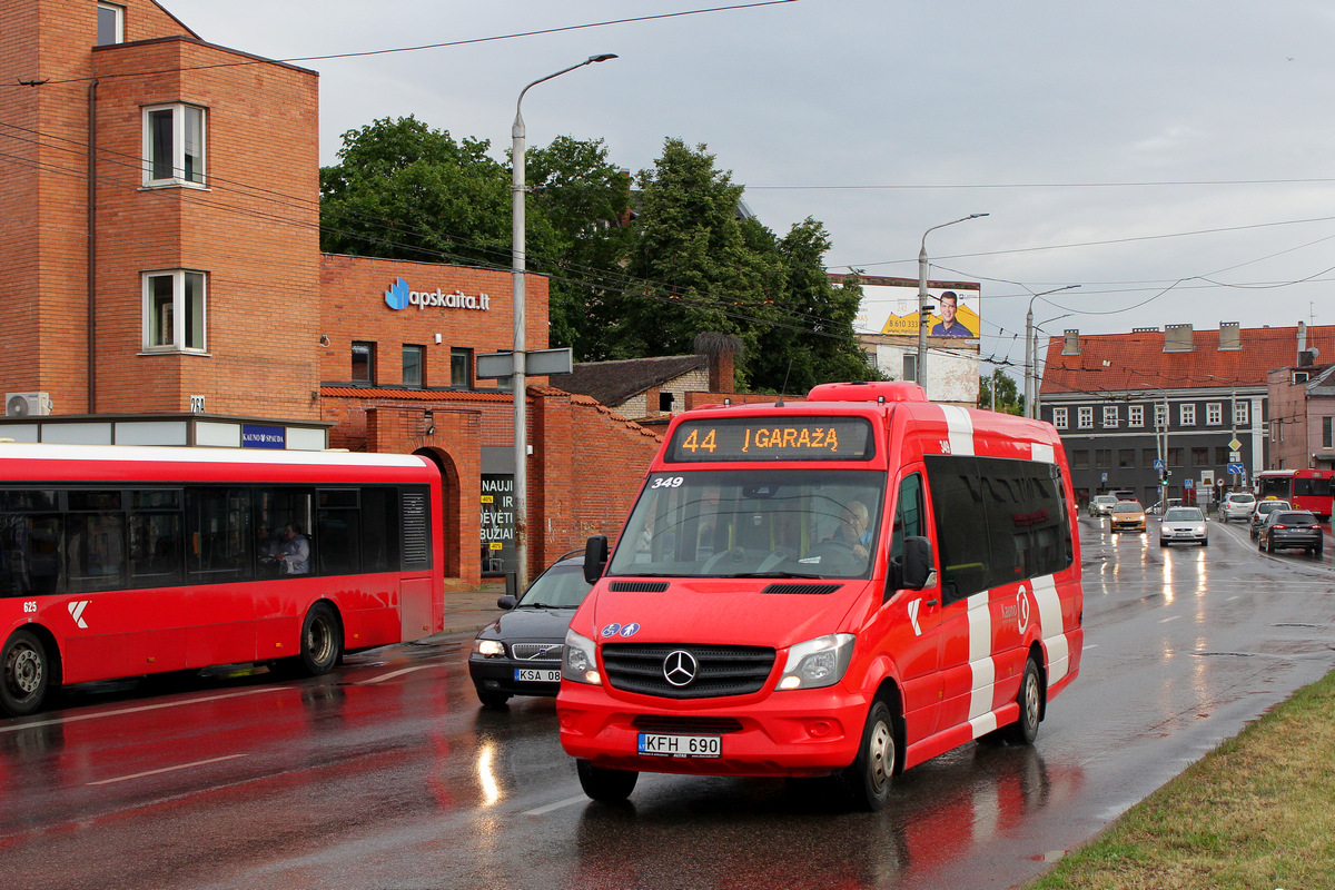 Kaunas, Altas Cityline (MB Sprinter 516CDI) č. 349