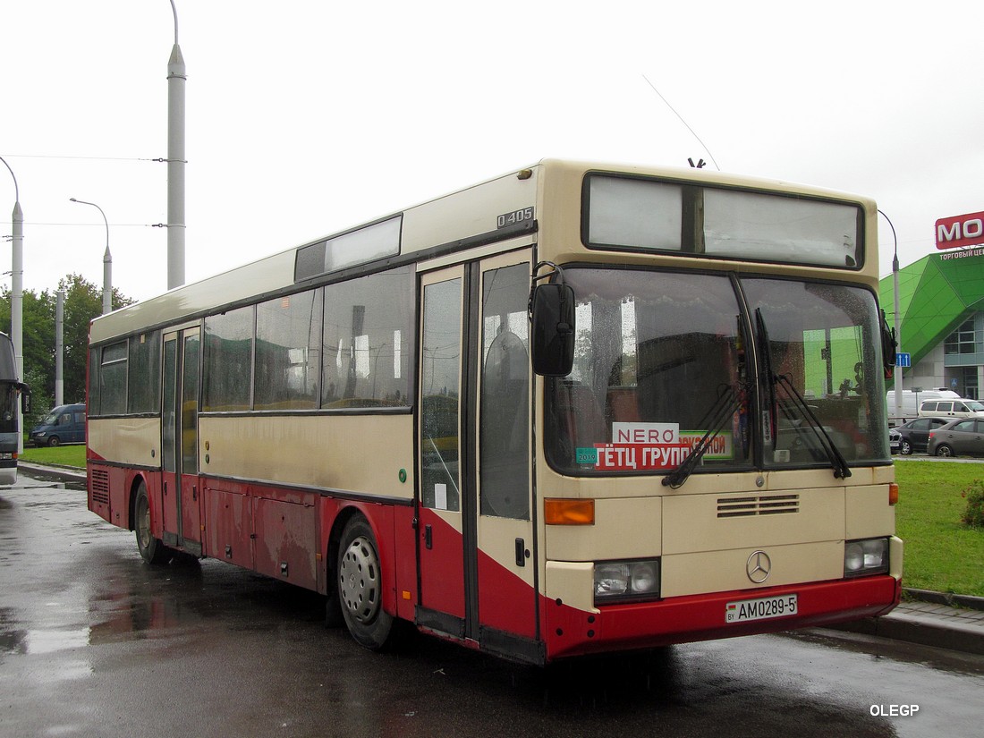 Minsk District, Mercedes-Benz O405 Nr. АМ 0289-5