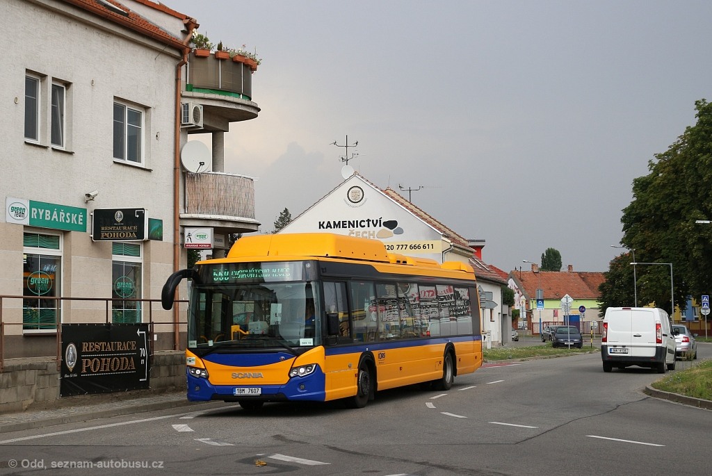 Břeclav, Scania Citywide LF CNG č. 1BM 7607