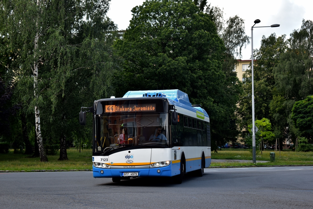 Ostrava, Solaris Urbino III 12 CNG № 7123