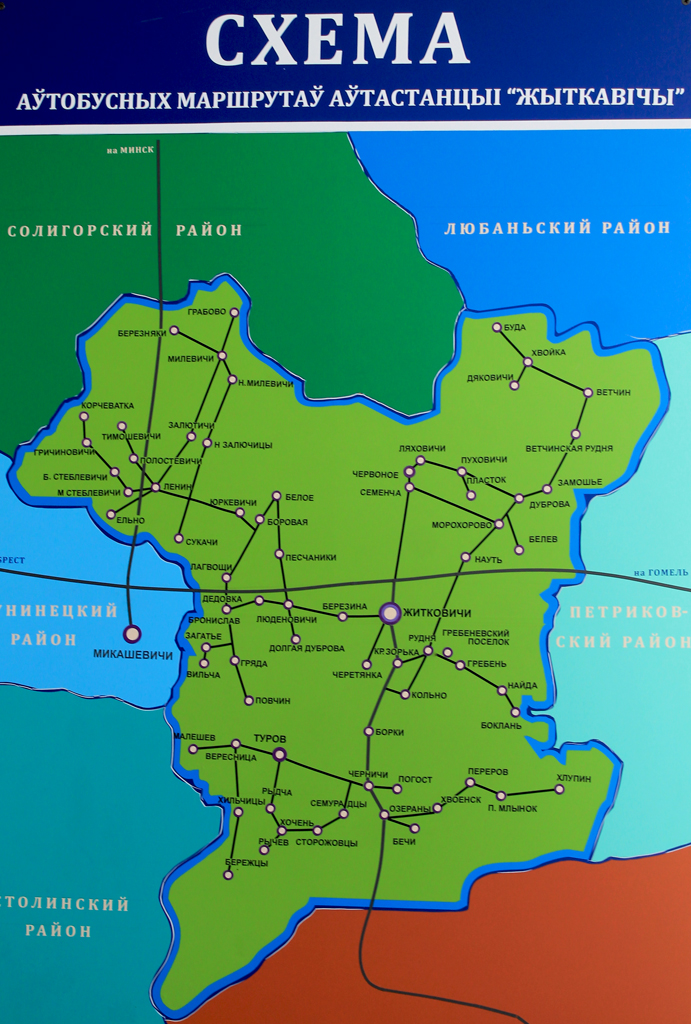 Zitkovichi — Maps