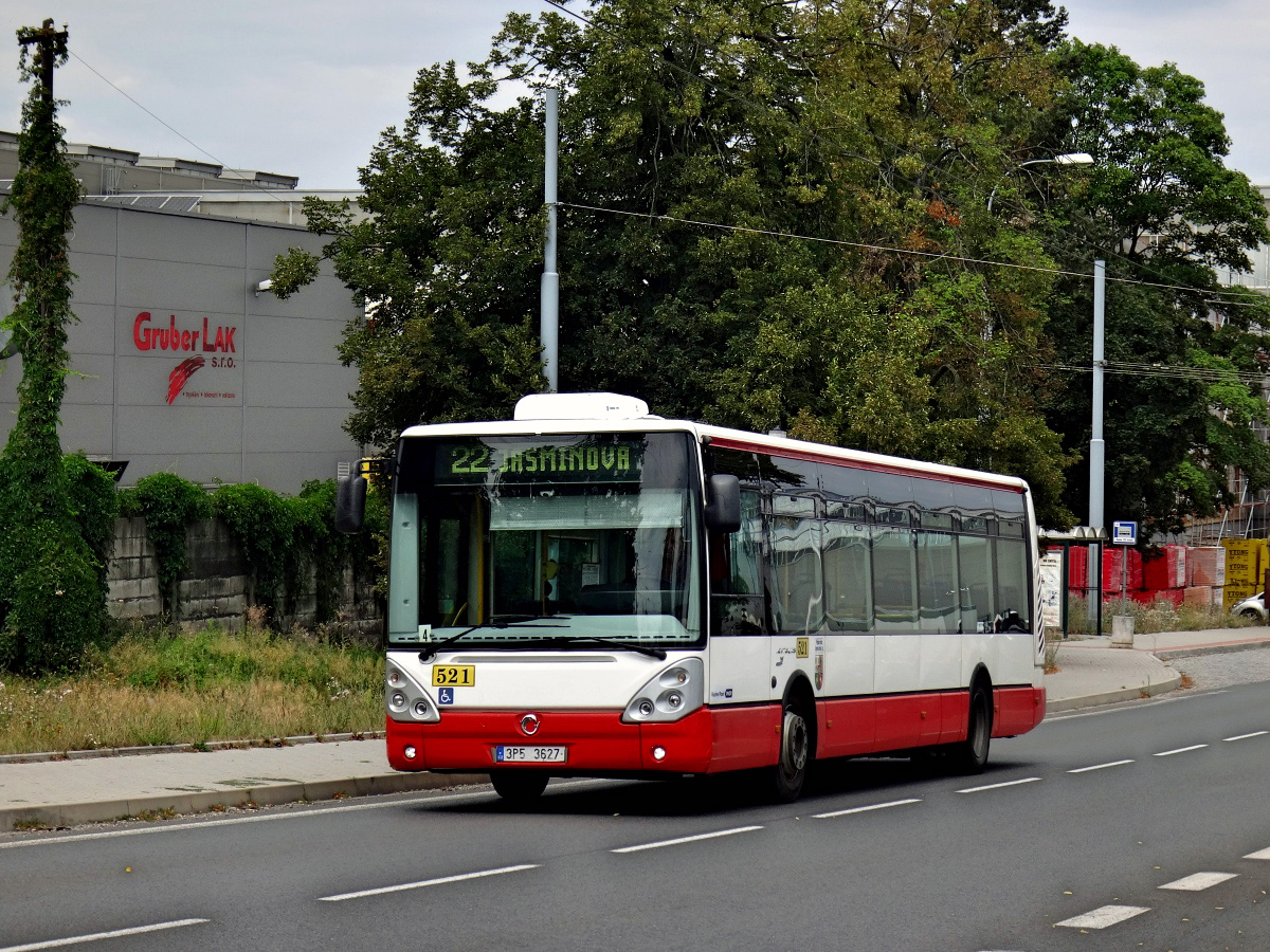 Pilsen, Irisbus Citelis 12M # 521