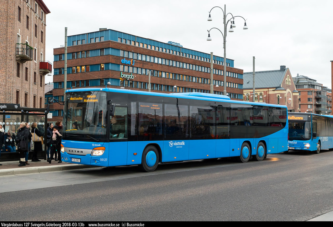 Borås, Setra S418LE business nr. 10127