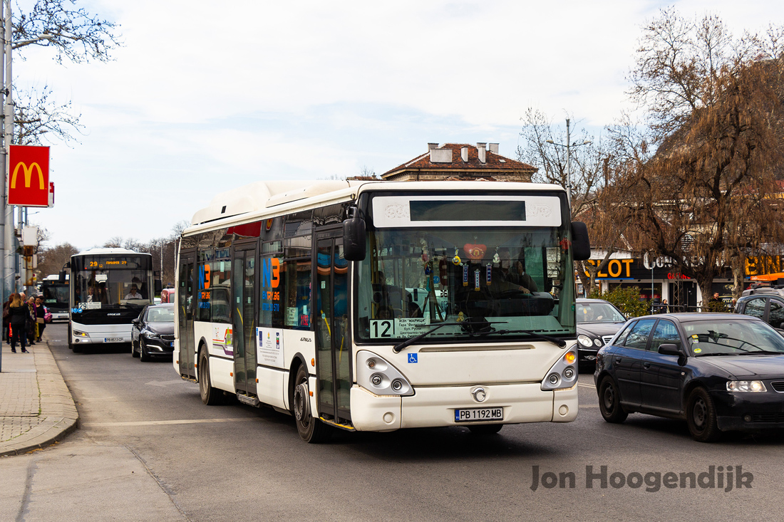 Plovdiv, Irisbus Citelis 12M CNG №: 1192