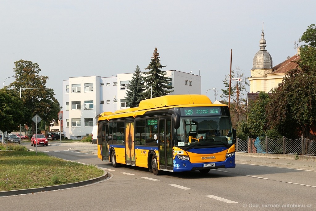 Břeclav, Scania Citywide LF CNG č. 1BM 7606