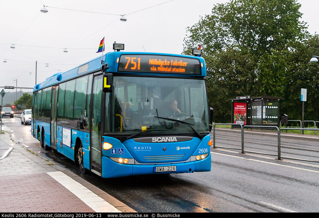 Gothenburg, Scania OmniLink CK320UB 6x2*4LB # 2606