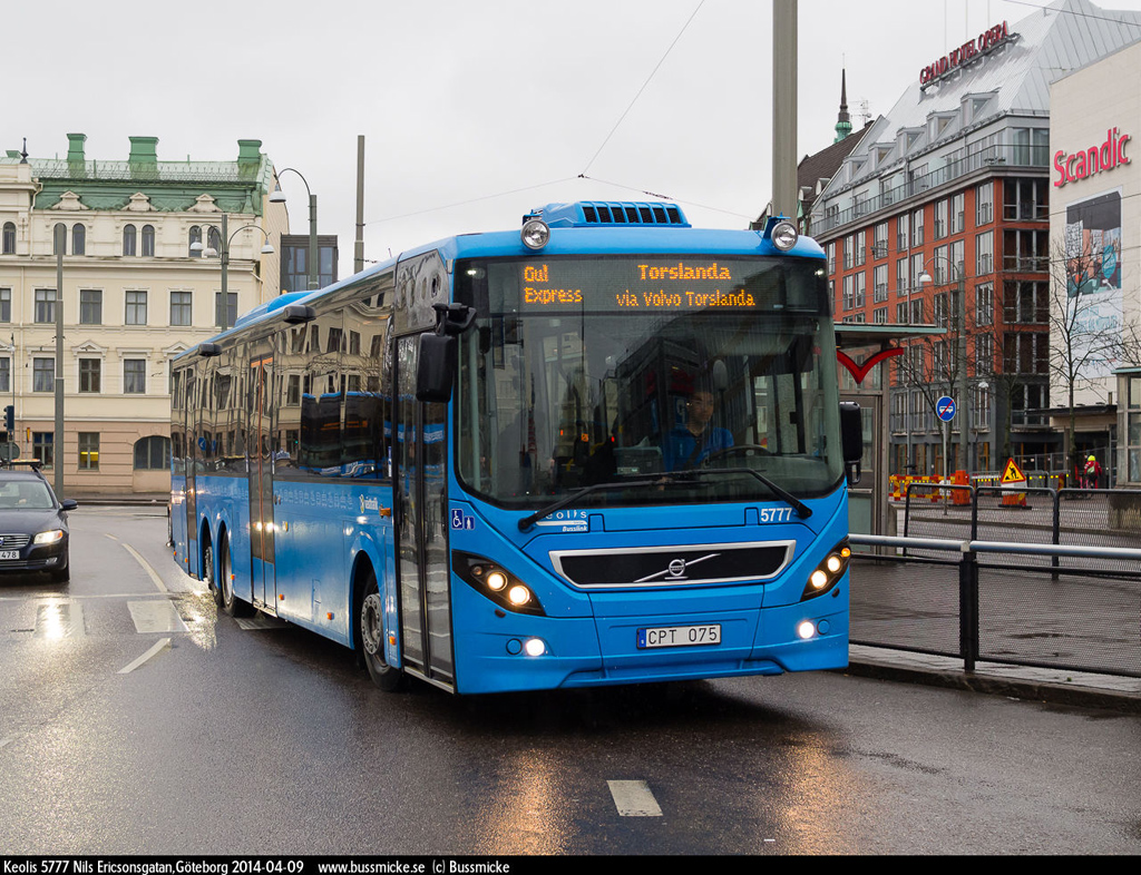 Gothenburg, Volvo 8900LE # 5777