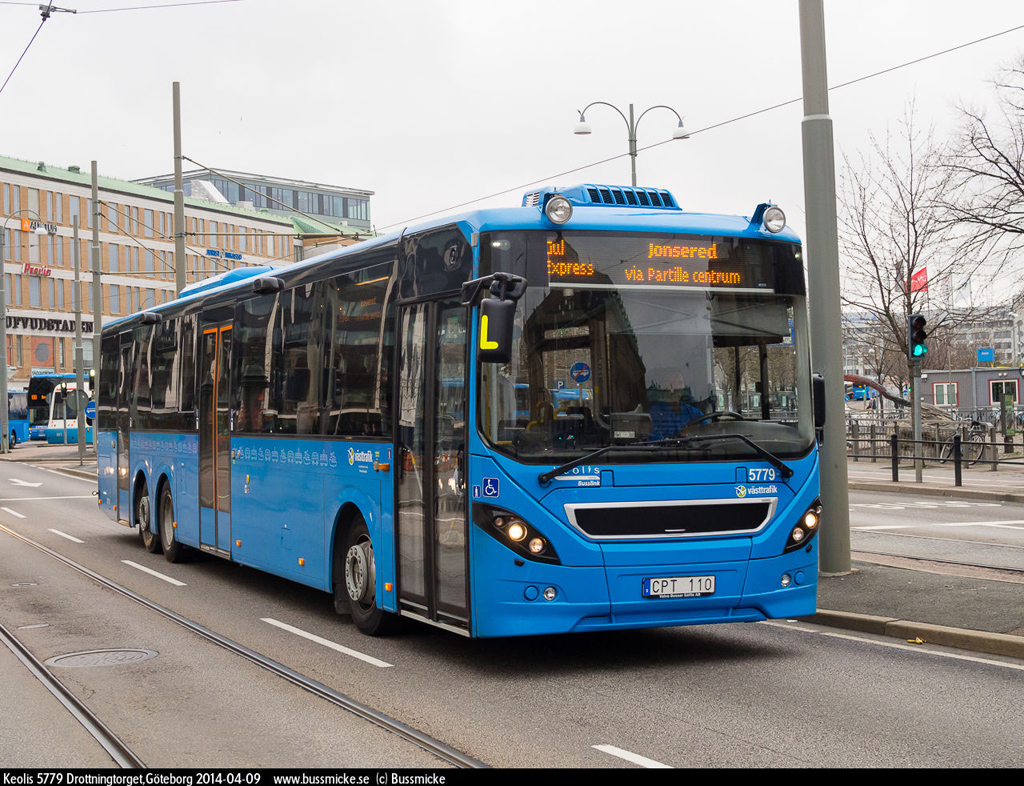 Göteborg, Volvo 8900LE # 5779