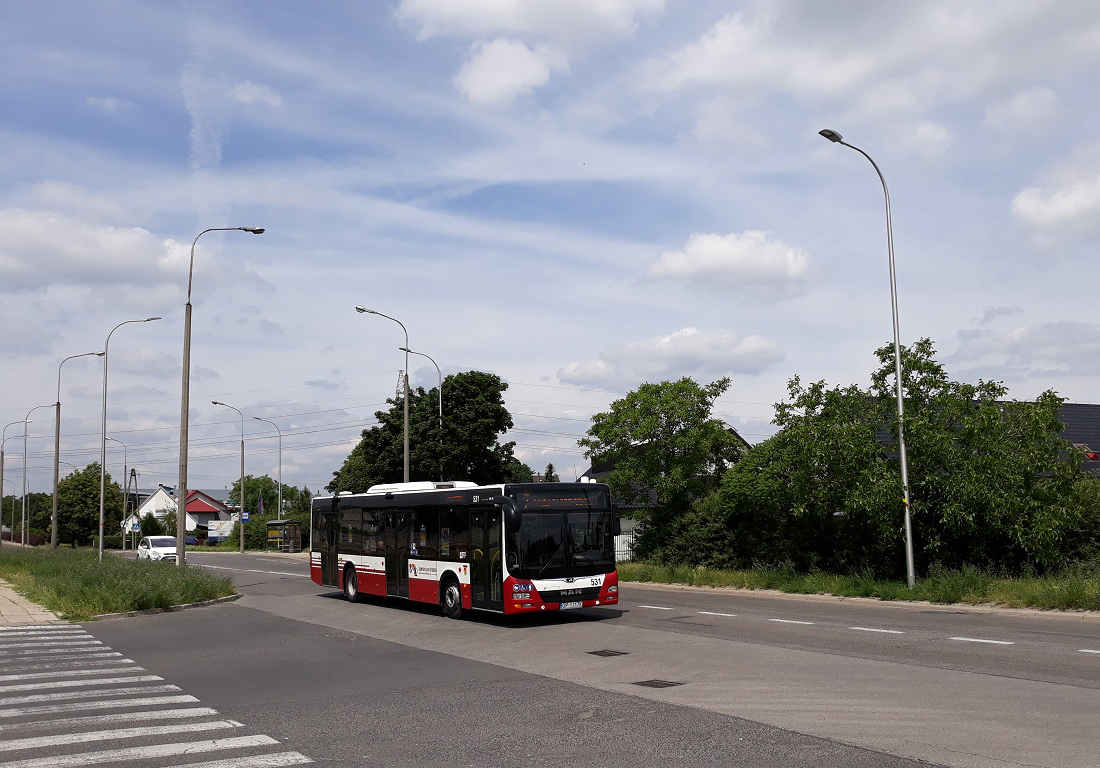 Opole, MAN A37 Lion's City NL293 № 531
