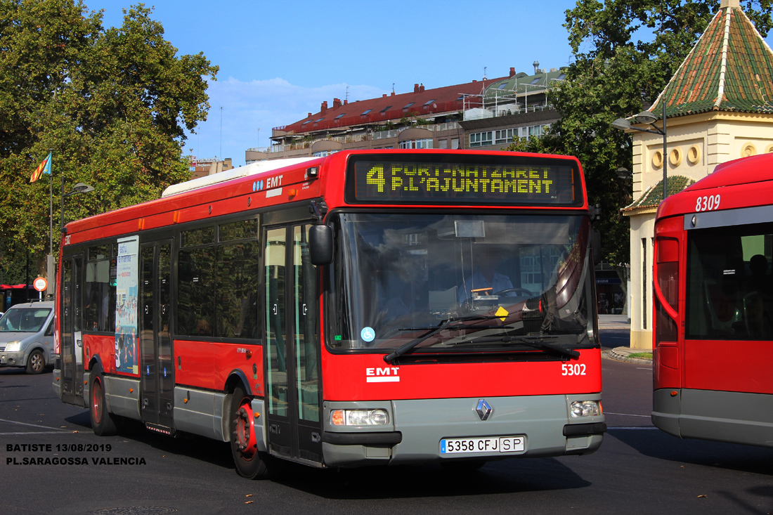 Valencia, Hispano Citybus E (Irisbus Agora S) # 5302