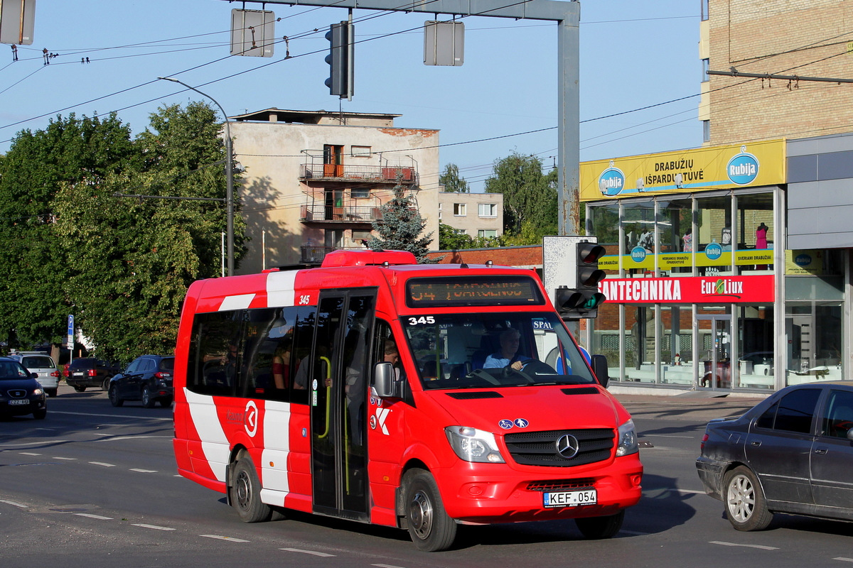 Kaunas, Altas Cityline (MB Sprinter 516CDI) č. 345