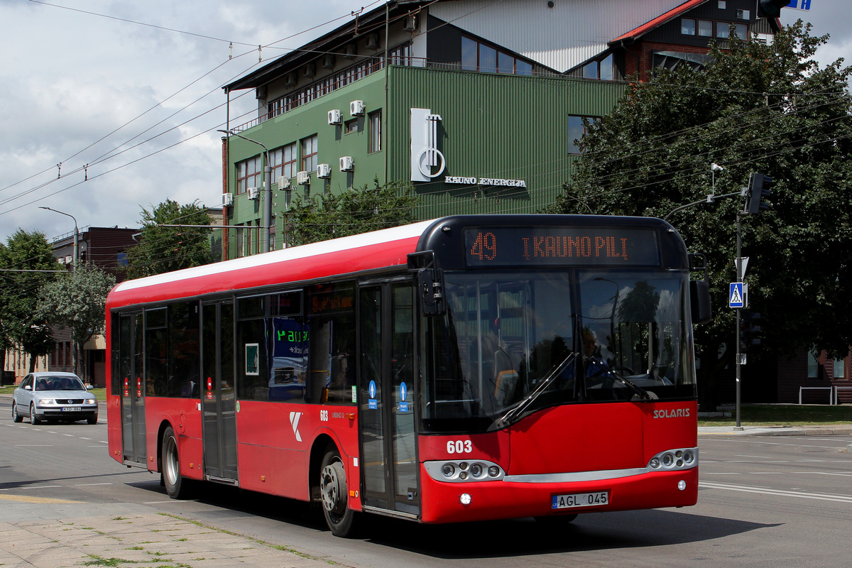 Kaunas, Solaris Urbino II 12 # 603