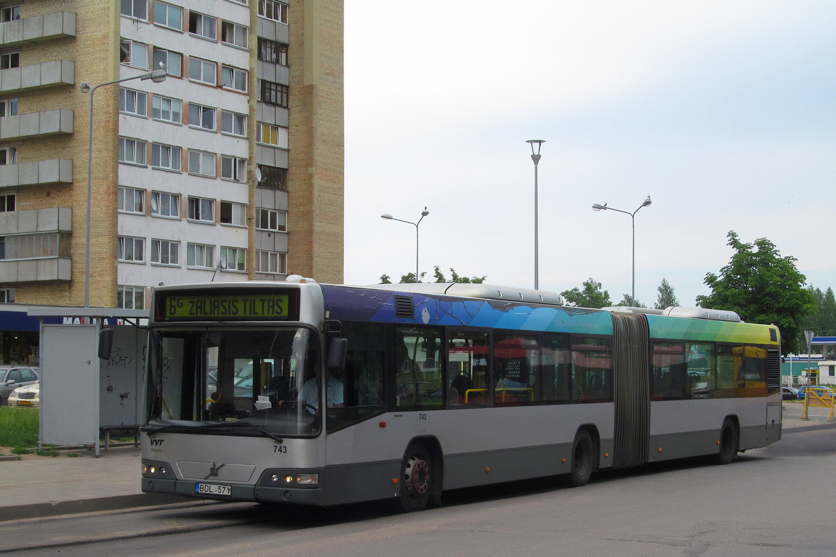 Vilnius, Volvo 7700A No. 743