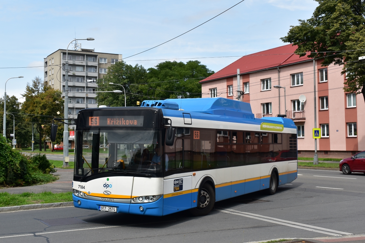 Ostrava, Solaris Urbino III 12 CNG № 7184