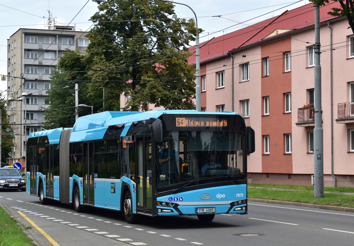 Ostrava, Solaris Urbino IV 18 CNG nr. 7875
