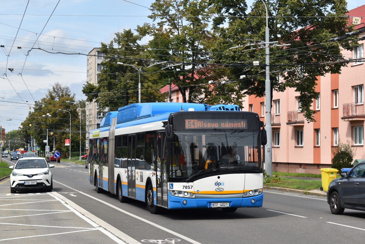 Ostrava, Solaris Urbino III 18 CNG No. 7857