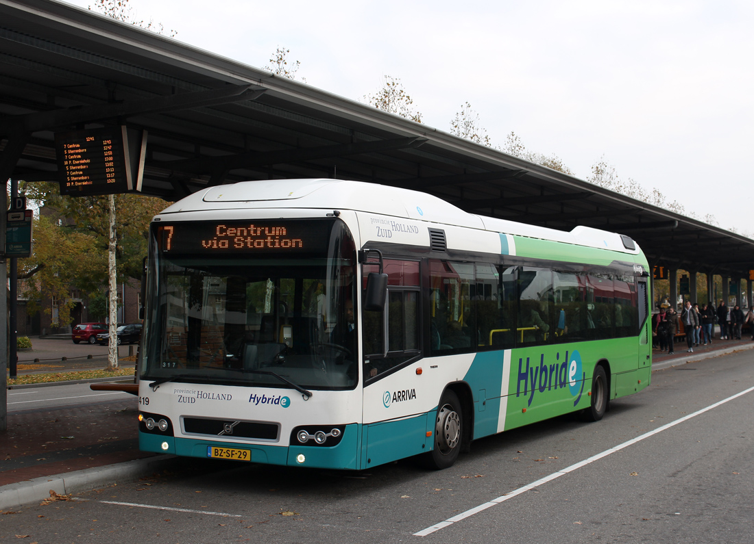 Dordrecht, Volvo 7700 Hybrid # 5419